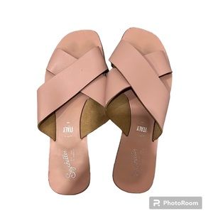 Seychelles pink sandals